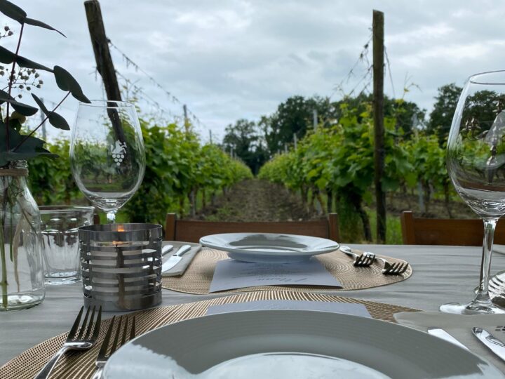 Aspergediner in White